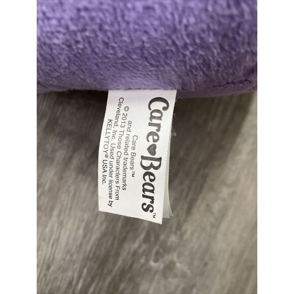 Care Bears 2013 Harmony Teddy Bear 12" Purple Rainbow Flower Plush Kelly Toy - Picture 6 of 8